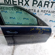 MERCEDES BENZ C-CLASS W204 DRIVER SIDE FRONT DOOR O/S/F BLUE COMPLETE FMD140