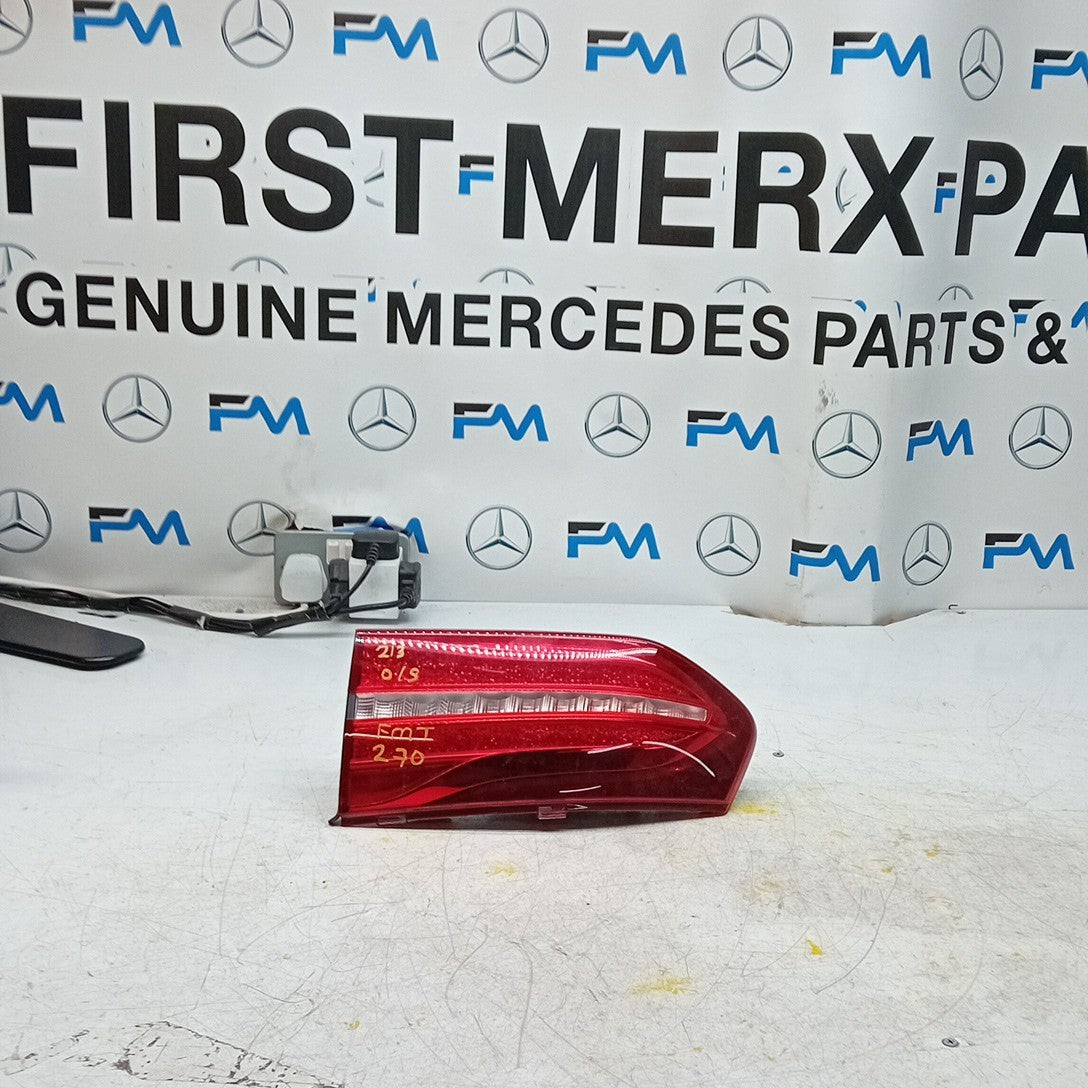 MERCEDES BENZ  E-CLASS W213 DRIVER RIGHT OS REAR TAIL LIGHT  2016 FMT270
