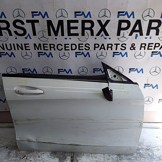 MERCEDES BENZ  CLA C117  DRIVER FRONT DOOR OSF WHITE 2013-19  FMD608