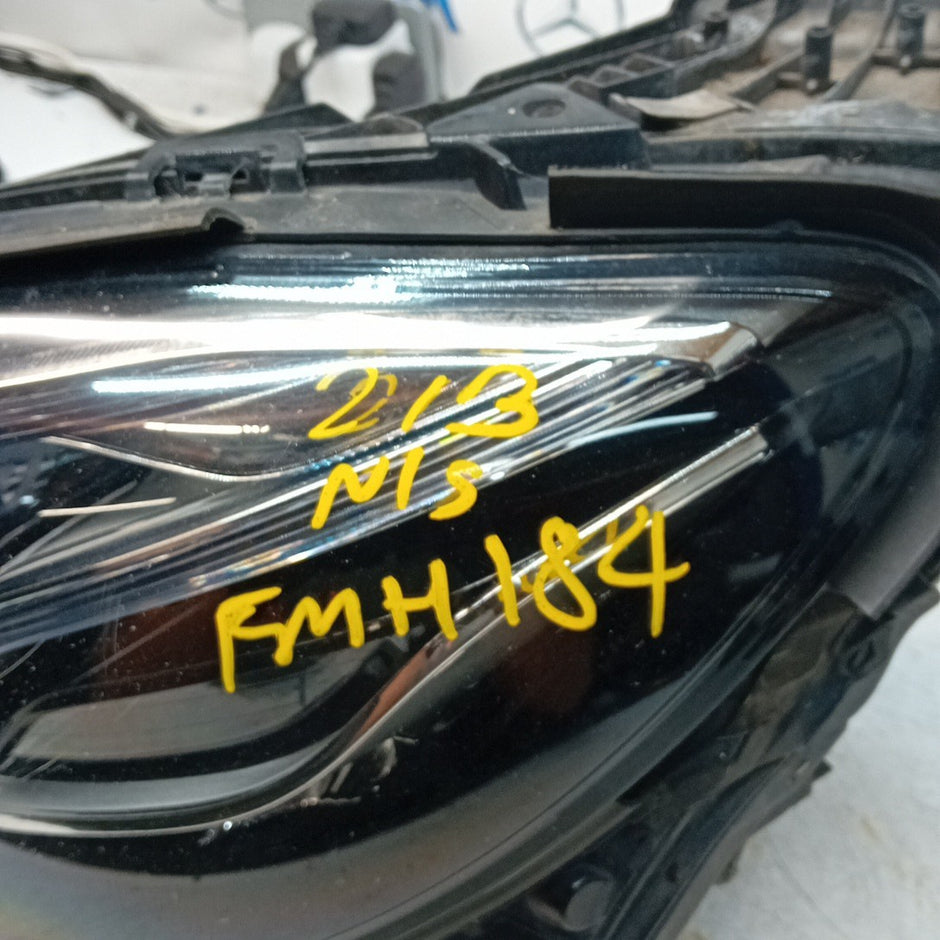 MERCEDES E-CLASS PASSENGER MULTIBEAM COMPLETE HEADLIGHT A2139061704 2016 FMH184
