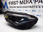 2021 MERCEDES CLA W118 HEADLIGHT PASSENGER NS A1189063301 FMH144 MULTIBEAM 