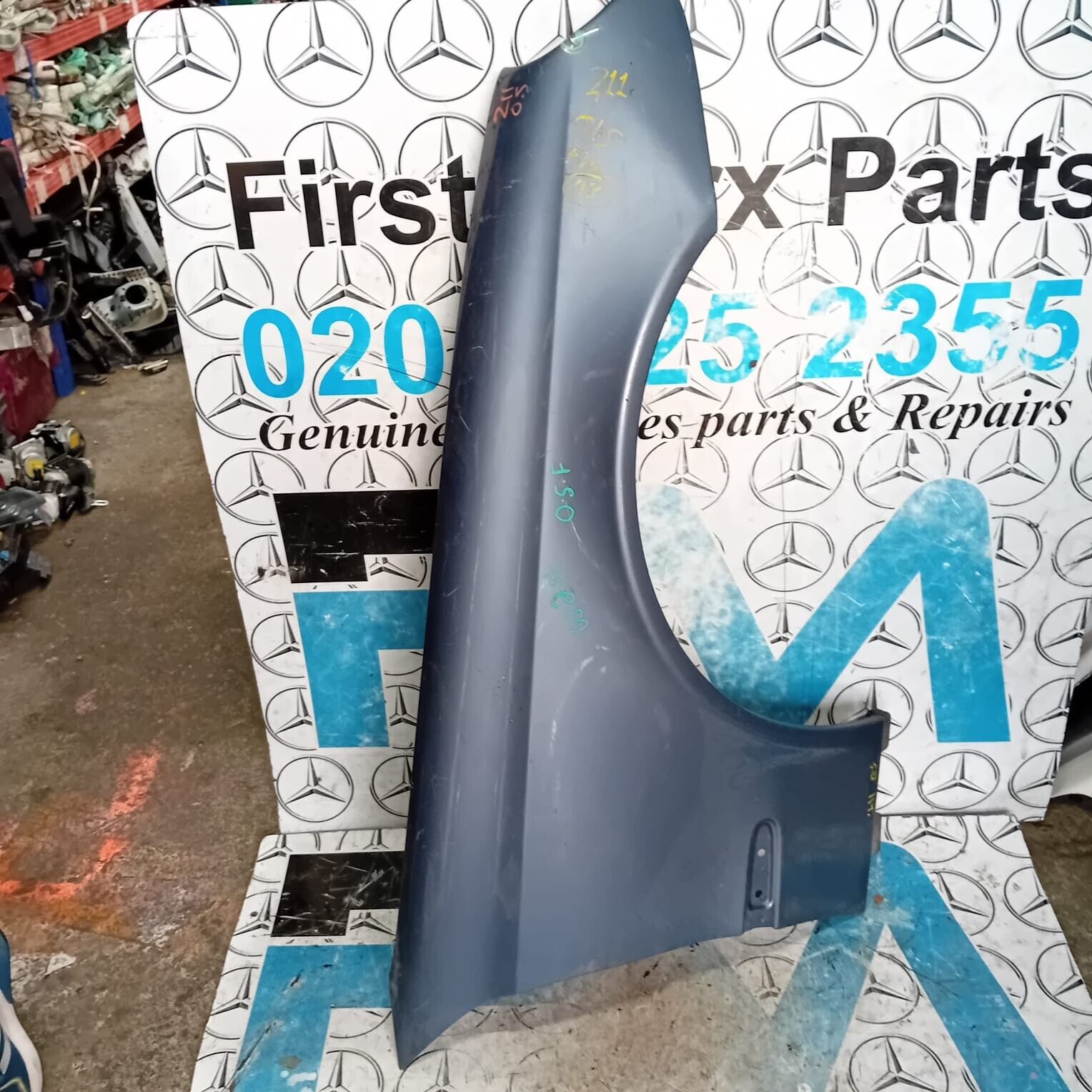 MERCEDES E-CLASS W211 2002-2009   FRONT  DRIVER SIDE ( OFF SIDE )  WING