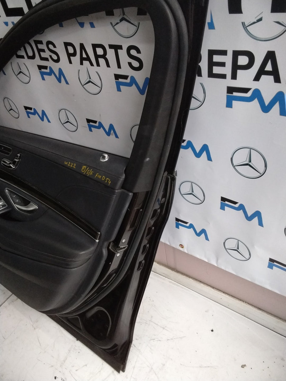MERCEDES S-CLASS W222 DRIVER SIDE FRONT DOOR O/S/F COMPLETE BROWN FMD54