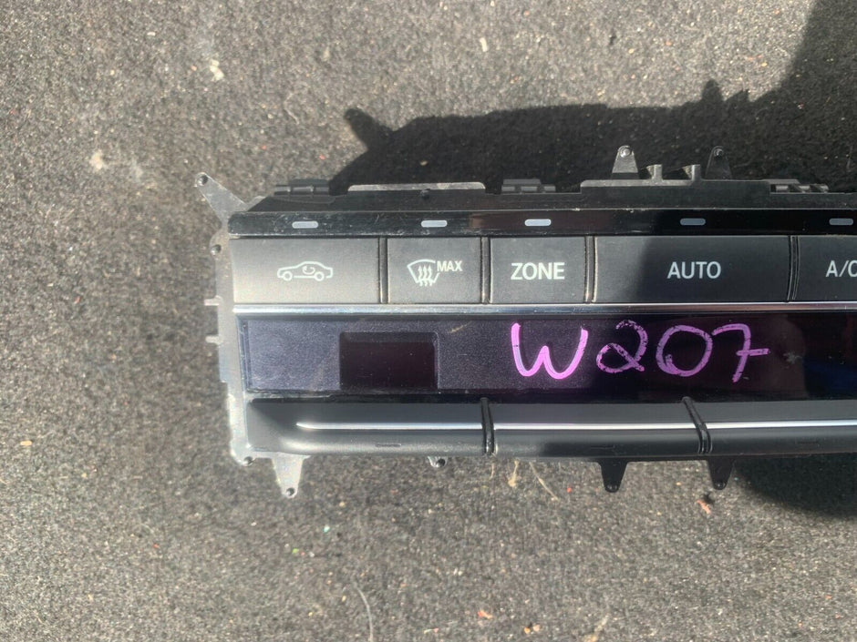 MERCEDES BENZ E CLASS 212 SERIES 2009-2016 HEATER/AC CONTROLLER AUTOMATIC