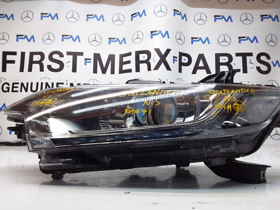 MITSUBISHI OUTLANDER MK3 2016 HEADLIGHT PASSENGER SIDE LEFT L0094I OBL8 FMH71