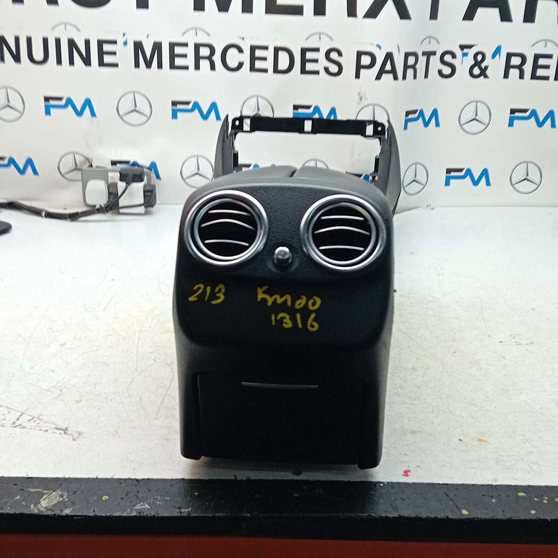  MERCEDES E-CLASS W213 FRONT CENTRE CONSOLE A105852206C COMPLETE FM001316