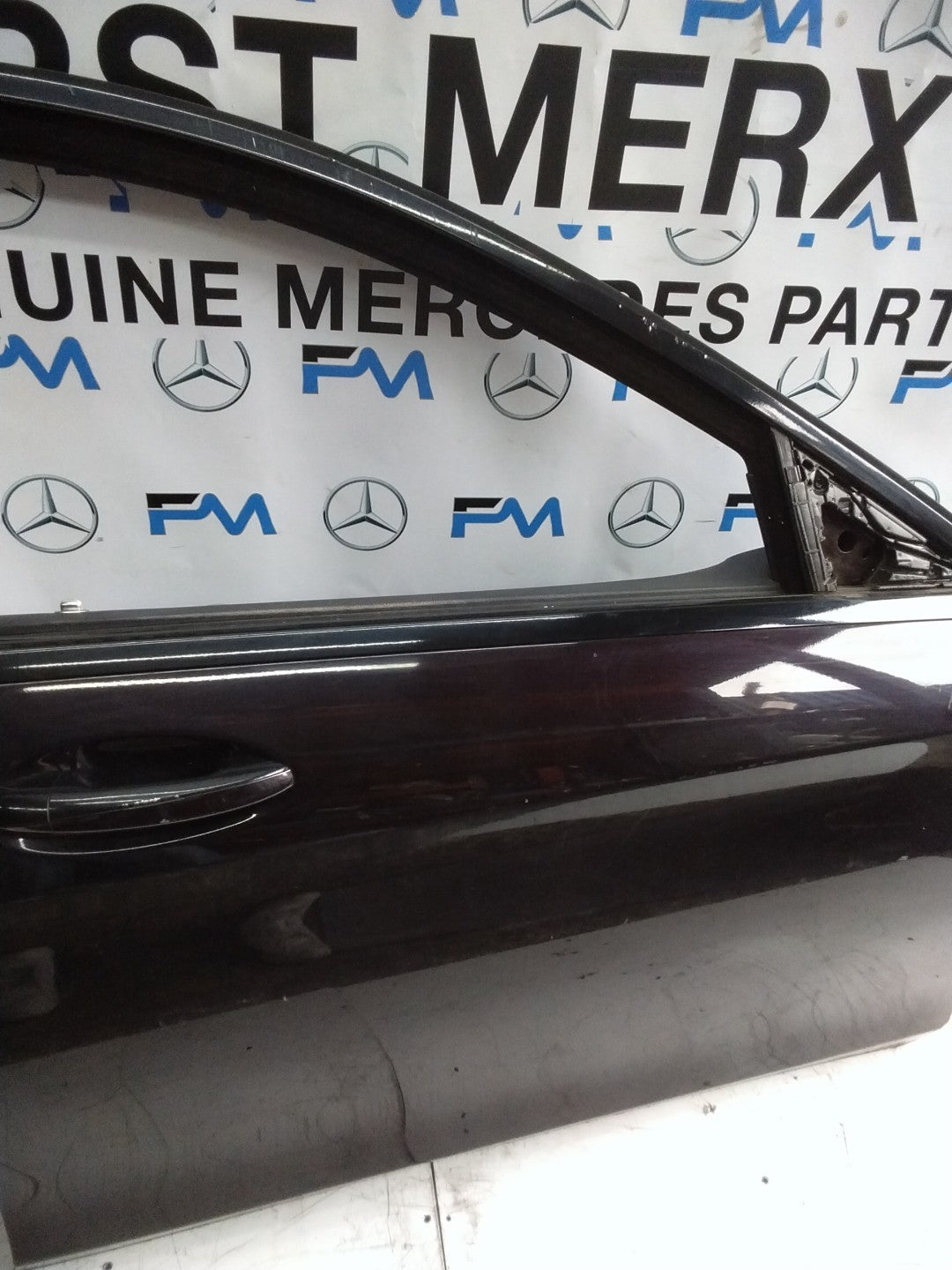 MERCEDES S-CLASS W222 DRIVER SIDE FRONT DOOR O/S/F COMPLETE BROWN FMD54