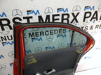 MERCEDES BENZ A-CLASS W177 DRIVER SIDE REAR DOOR O/S/R COMPLETE RED FMD83