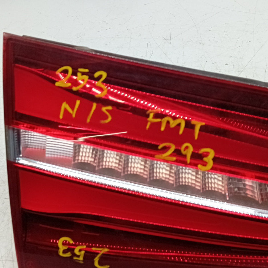 MERCEDES GLC W253 PASSENGER LEFT INNER REAR TAIL LIGHT A2539063100 2017 FMT293