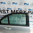 MERCEDES C-CLASS W204 SLN DRIVER REAR DOOR OSR SILVER 2008-2014 COMPLETE FMD442