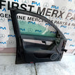 MERCEDES C-CLASS W204 SLN PASSENGER FRONT DOOR NSF 2008-14 BLACK COMPLETE FMD360