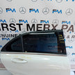 MERCEDES A-CLASS W176 DRIVER REAR DOOR OSR 2012-18 WHITE COMPLETE FMD358