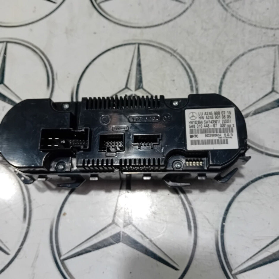 MERCEDES CLA W117 HEATER CLIMATE CONTROL PANEL A2469000715
