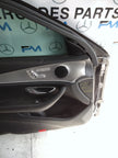 MERCEDES BENZ  E-CLASS W213 PASSENGER SIDE FRONT DOOR N/S/F COMPLETE BLACK FMD60