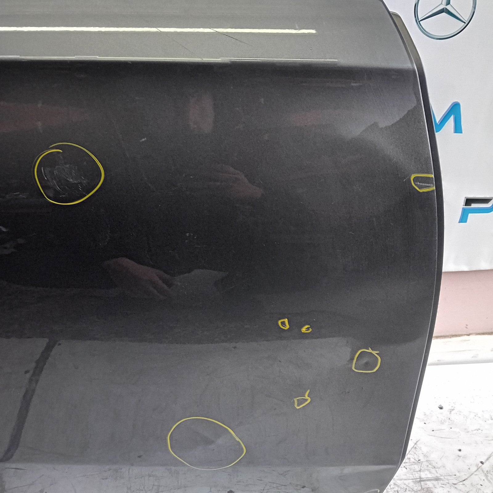MERCEDES BENZ A-CLASS W177 DRIVER REAR DOOR O/S/R GREY 2018 ONWARDS FMD154