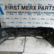 MERCEDES BENZ C-CLASS W205 SLN REAR BUMPER 2014 ON SILVER  A2058850138 FMX38