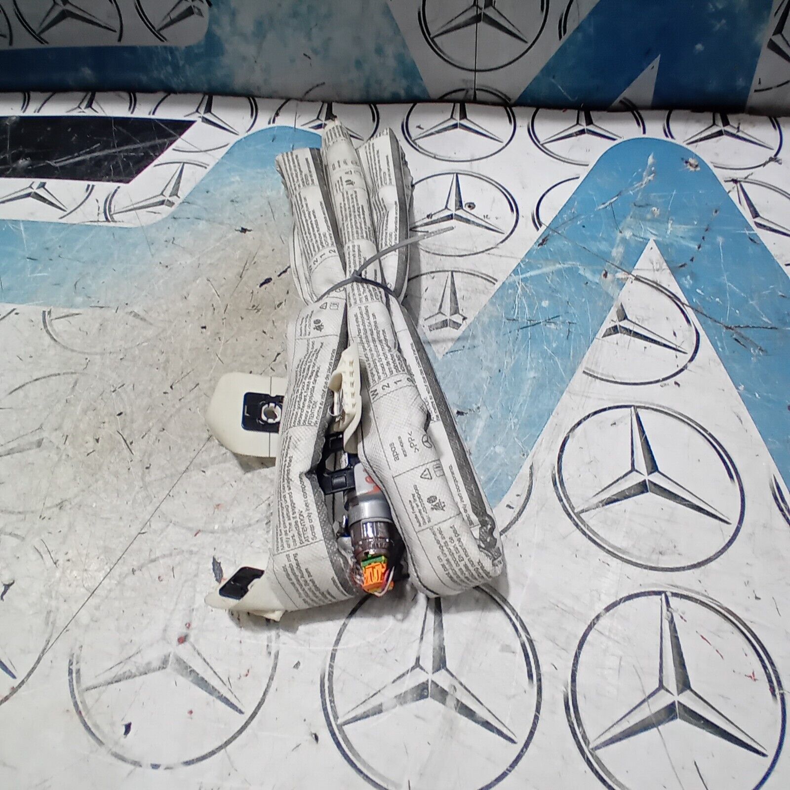 12  MERCEDES-BENZ W212 LEFT PASSENGER SIDE ROOF CURTAIN AIRBAG A2128600502 FM169