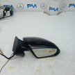 MERCEDES C-CLASS 2014 On W205 DRIVER SIDE WING MIRROR BLACK FMM5