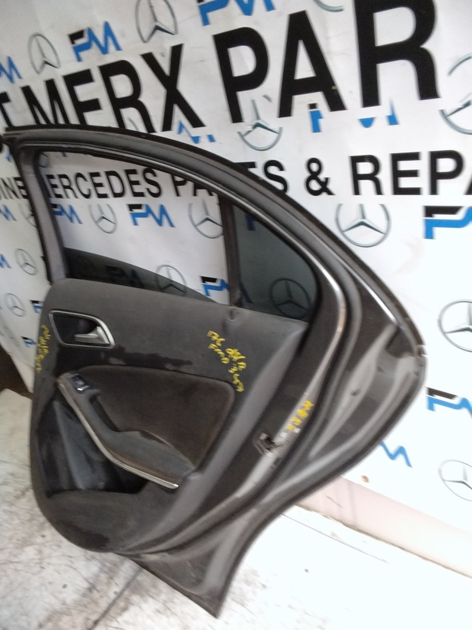 MERCEDES A-CLASS W176 DRIVER REAR DOOR OSR GREY 2012-18 COMPLETE FMD347