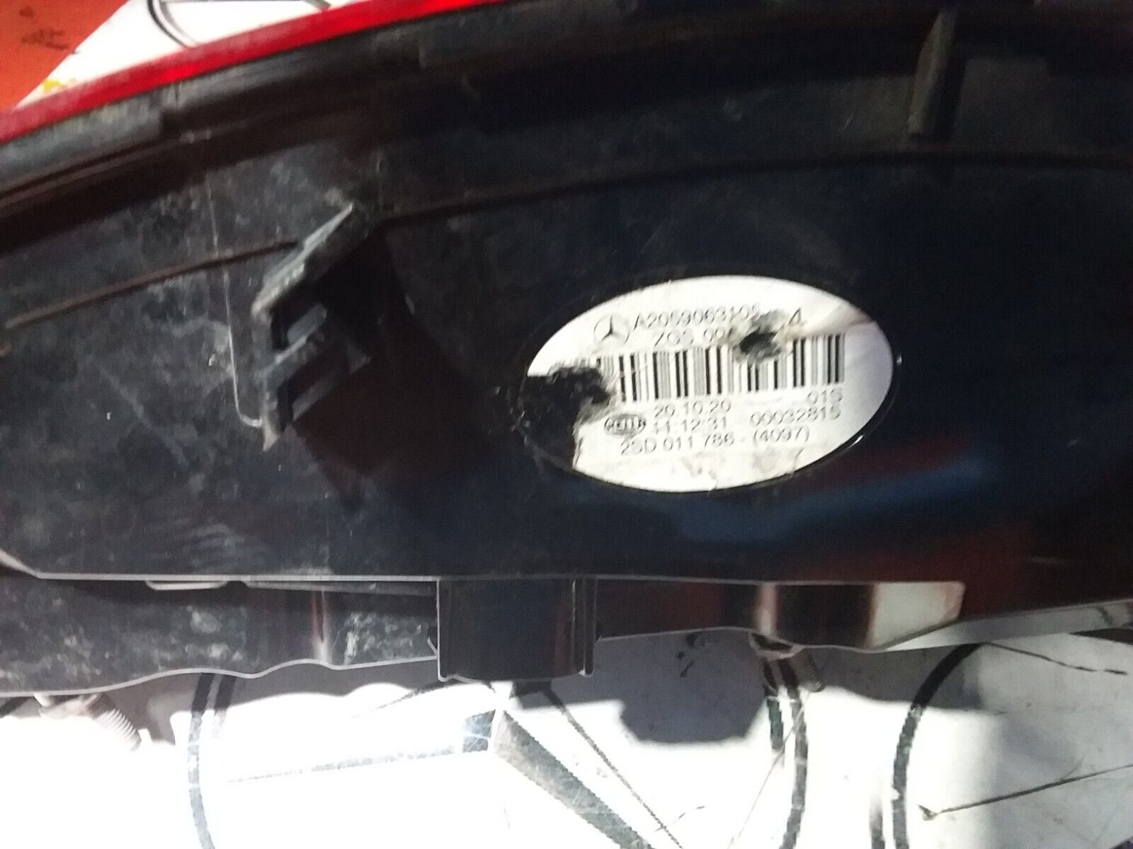 GENUINE MERCEDES C CLASS W205 COUPE REAR LED OUTER PASSENGER A2059063105 FM63
