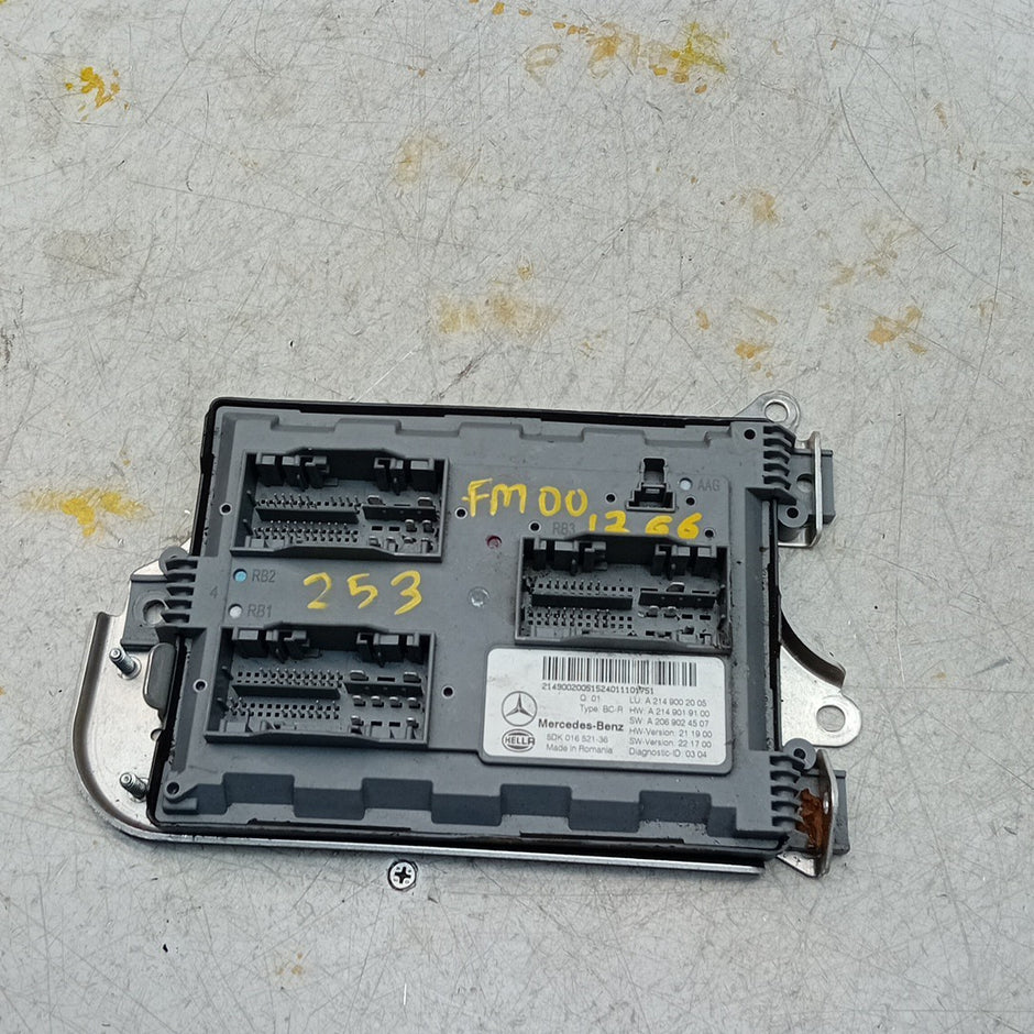 MERCEDES GLC COMFORT CONTROL MODULE W253 A2149002005 FM001266