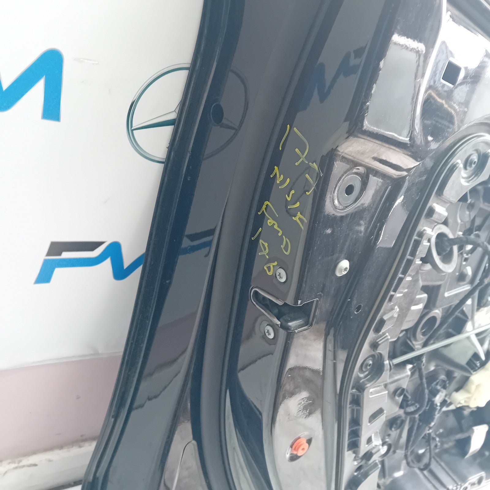MERCEDES BENZ A-CLASS W177 PASSENGER SIDE FRONT DOOR N/S/F BLACK  FMD146
