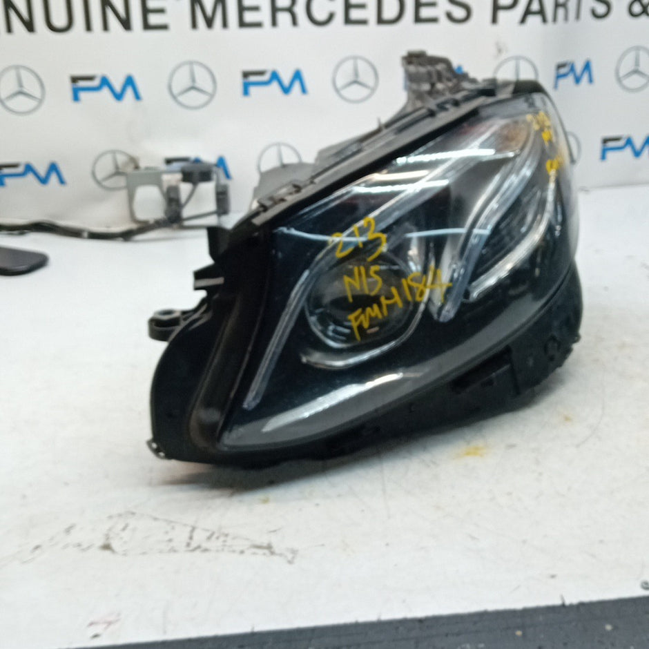 MERCEDES E-CLASS PASSENGER MULTIBEAM COMPLETE HEADLIGHT A2139061704 2016 FMH184