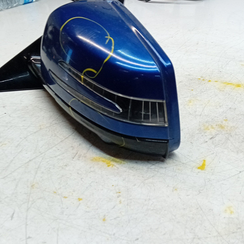 MERCEDES E-CLASS W207 PASSENGER WING MIRROR NS BLUE PL A2078103719 CAMERA FMM76