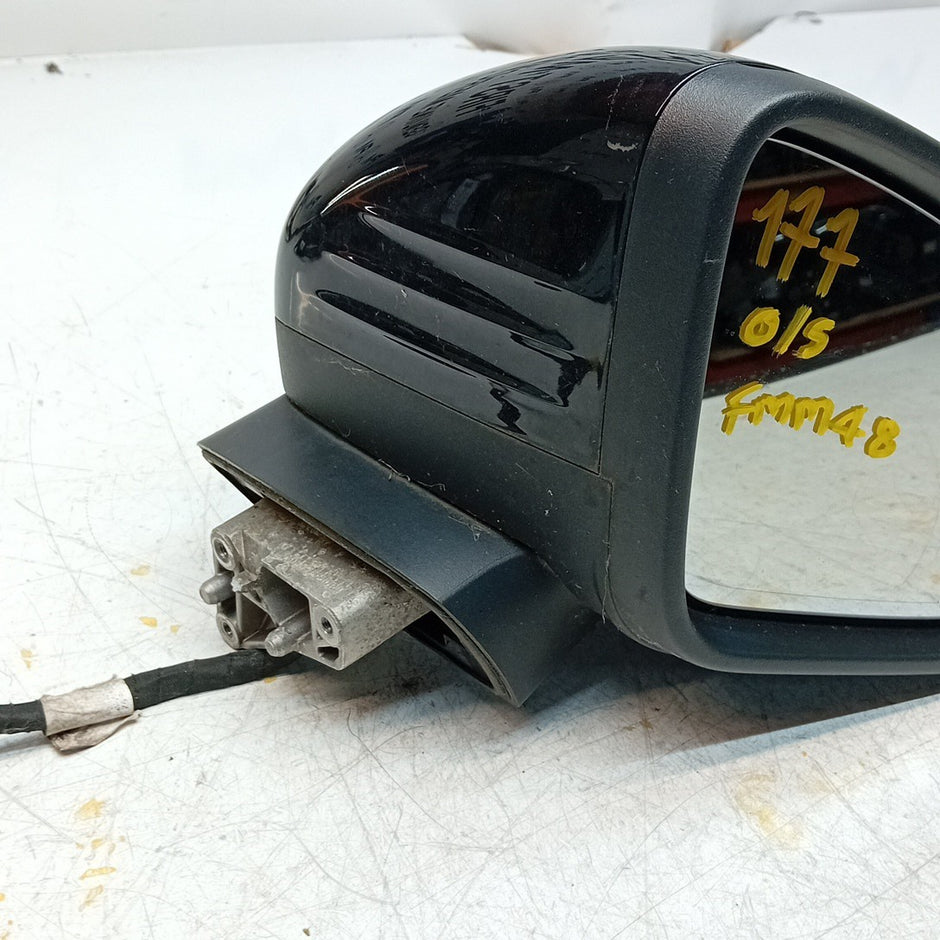 MERCEDES A-CLASS W177 DRIVER SIDE WING MIRROR BLACK A1778103601 PL 2018 ON FMM48