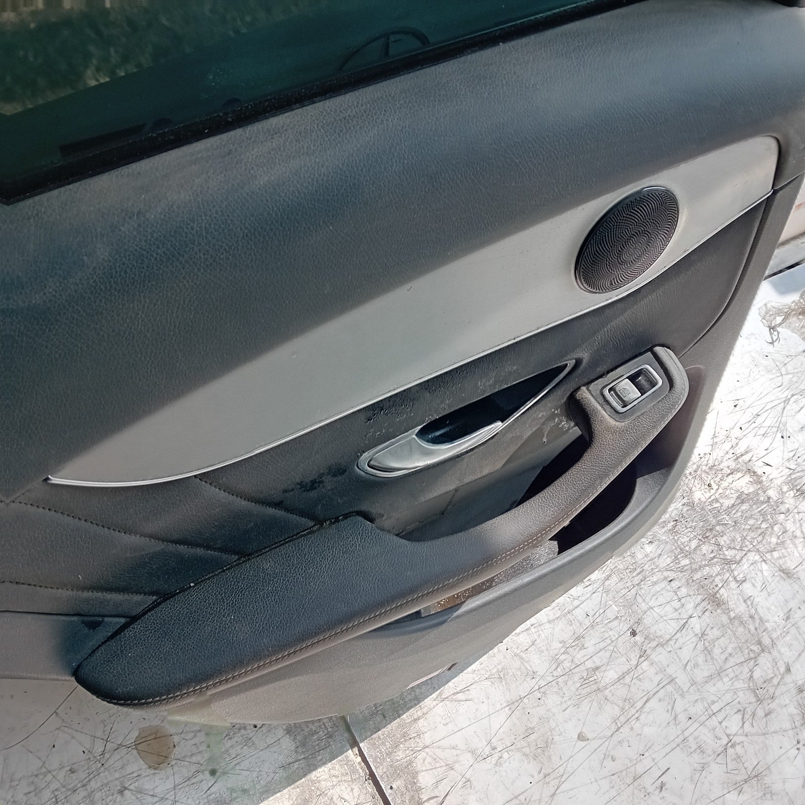 MERCEDES GLC W253 PASSENGER REAR SIDE DOOR NSR 2016 ON WHITE COMPLETE FMD279