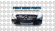 MERCEDES BENZ GLC W253 COMPLETE FRONT BUMPER 2015-2019 (BLACK)
