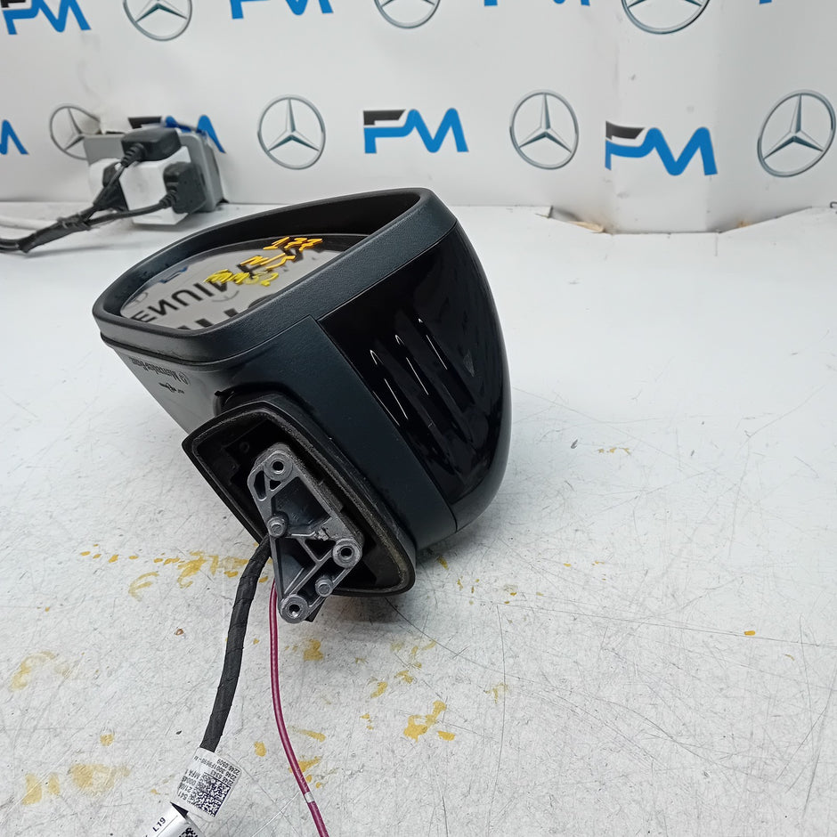 MERCEDES A-CLASS  W177 PASSENGER SIDE WING MIRROR A1778105304 BLACK FMM32