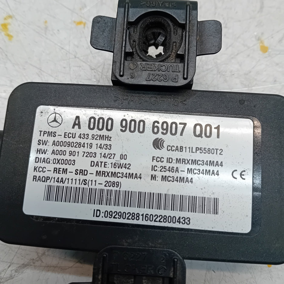 MERCEDES C-CLASS W205 W205TYRE PRESSURE CONTROL MODULE A0009006907 FM001194