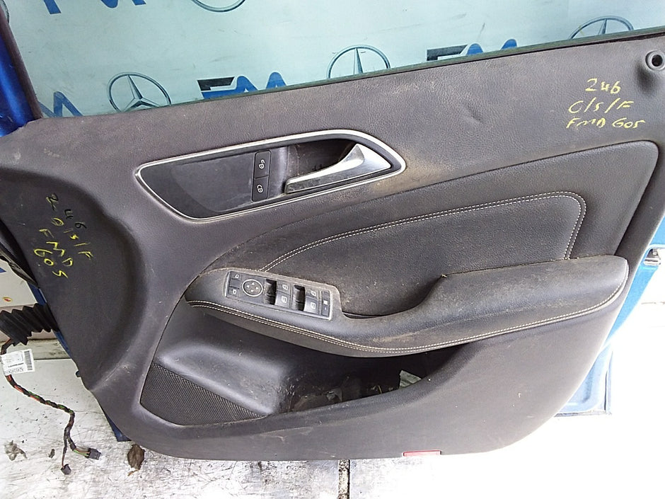 MERCEDES B-CLASS W246 DRIVER FRONT DOOR OSF BLUE 2012-19 COMPLETE FMD605