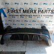 MERCEDES BENZ GLC W253 REAR BUMPER A2538850200 2016 BLACK FMX154