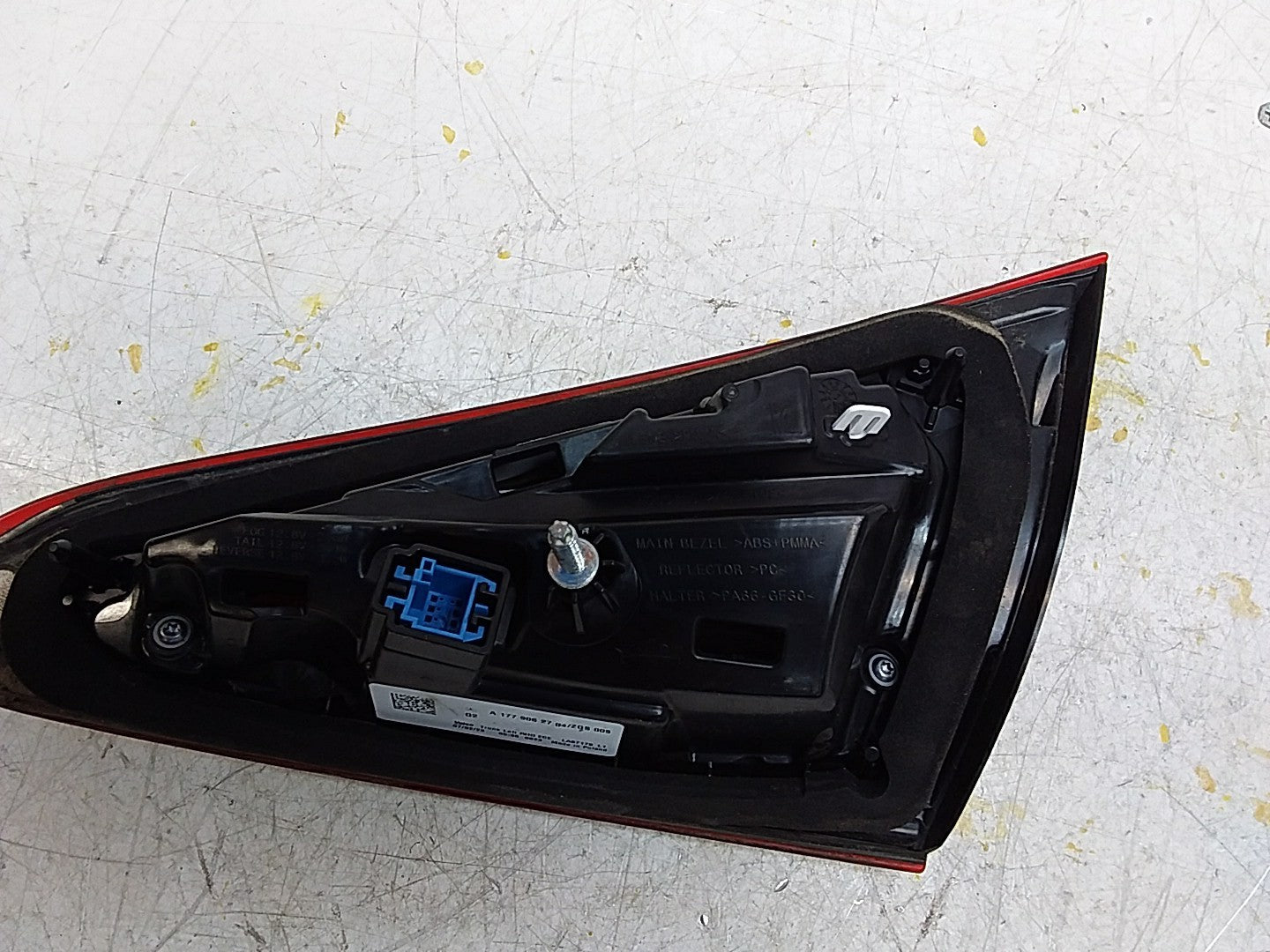 MERCEDES A-CLASS W177 PASSENGER LEFT NS REAR INNER TAIL LIGHT A1779062704 FMT259