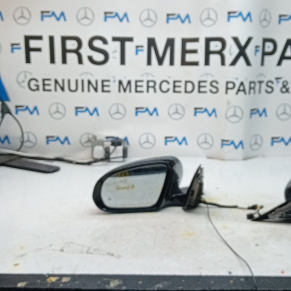 MERCEDES E-CLASS W213 PASSENGER WING MIRROR NSF GREY PL BS A2138103900 FMM67