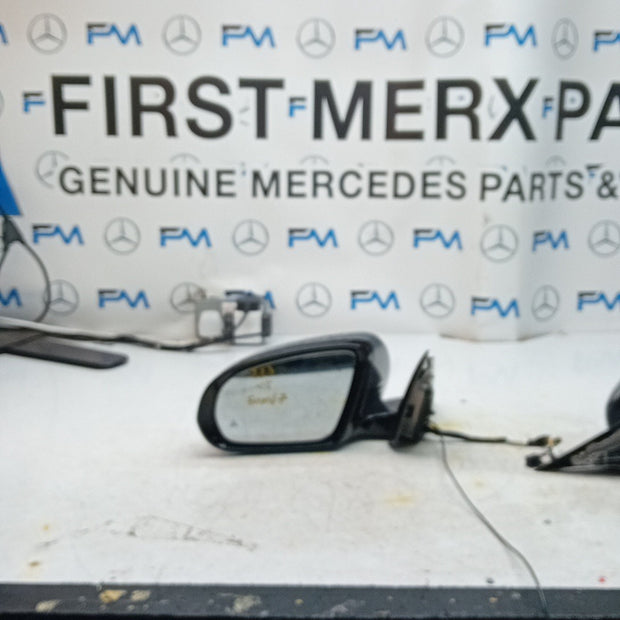 MERCEDES E-CLASS W213 PASSENGER WING MIRROR NSF GREY PL BS A2138103900 FMM67