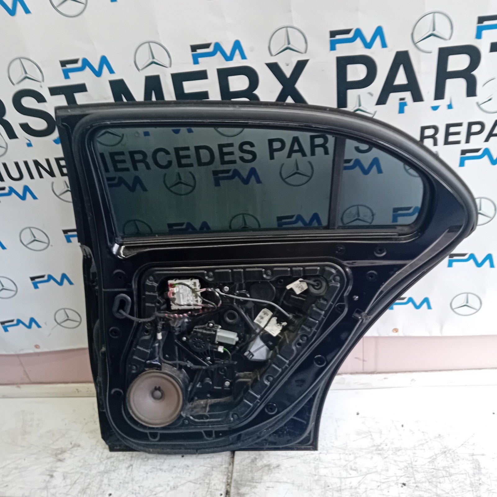 MERCEDES BENZ A-CLASS W177 DRIVER REAR DOOR O/S/R GREY 2018 ONWARDS FMD154