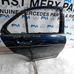 MERCEDES C-CLASS W204 SLN DRIVER REAR DOOR OSR BLUE 2009-2014 FMD438