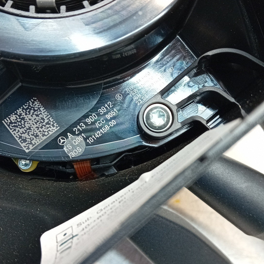 MERCEDES E-CLASS W213 INDICATOR/WIPER GEAR SELECT + SQUIB  A2139003912 FM001219