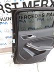 MERCEDES BENZ GLA X156 DRIVER REAR DOOR OSR BLACK 2014-19 COMPLETE FMD321