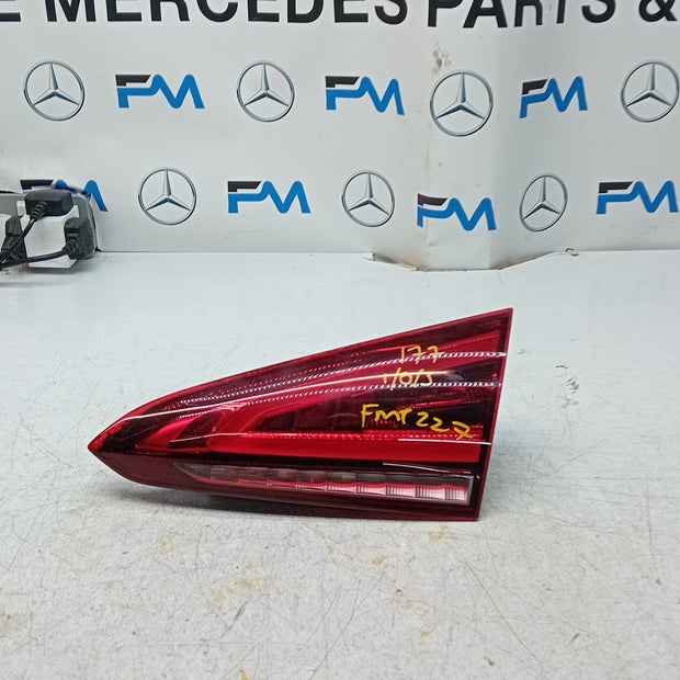 MERCEDES A-CLASS W177 DRIVER RIGHT OS REAR INNER TAIL LIGHT A1779062000 FMT227