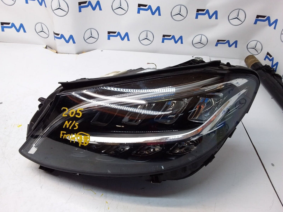 2020 MERCEDES C CLASS W205 HEADLIGHT FACELIFT LED PASSENGER NS A2059066306 FMH98