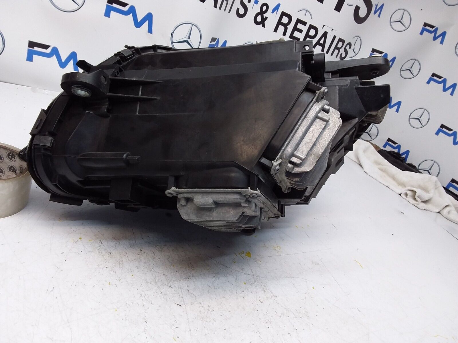 2016 MERCEDES C CLASS W205 COMPLETE HEADLIGHT LED  DRIVER OS A2059069601 FMH91