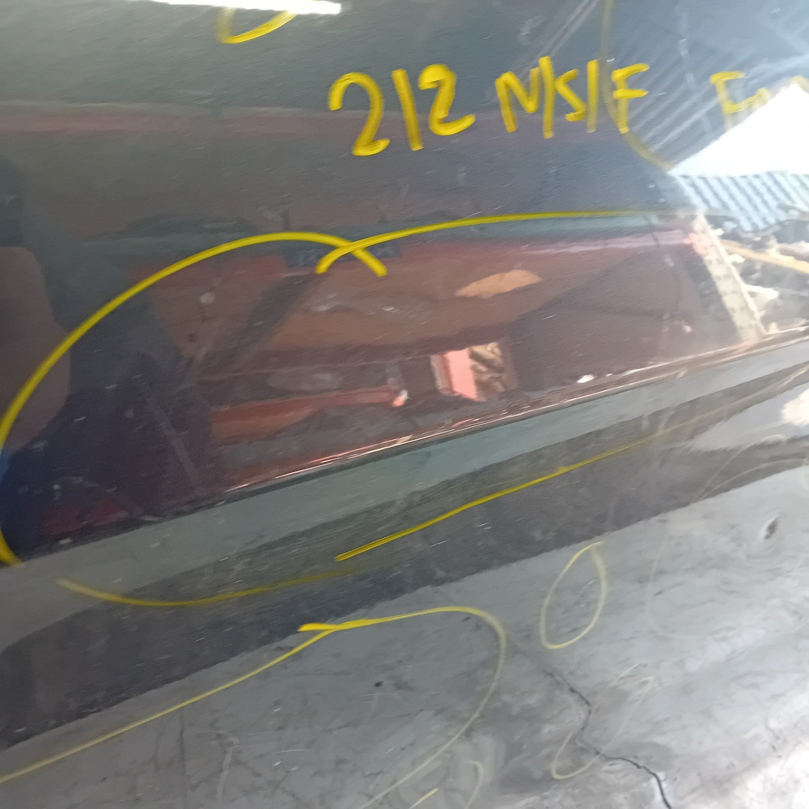 MERCEDES BENZ  E-CLASS W212 PASSENGER FRONT DOOR NSF 2015 GREY FMD503