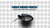 MERCEDES BENZ C CLASS W205 RIGHT SIDE WING MIRROR GREY A2058105002