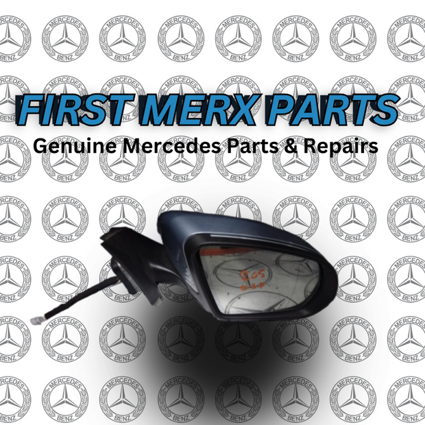MERCEDES BENZ C CLASS W205 RIGHT SIDE WING MIRROR GREY A2058105002