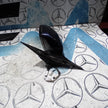2016 MERCEDES  C-CLASS W213 AMG LEFT SIDE POWER FOLD WING MIRROR BLUE 2138102500