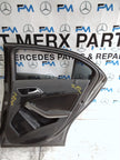 MERCEDES A-CLASS W176 DRIVER REAR DOOR OSR GREY 2012-18 COMPLETE FMD347